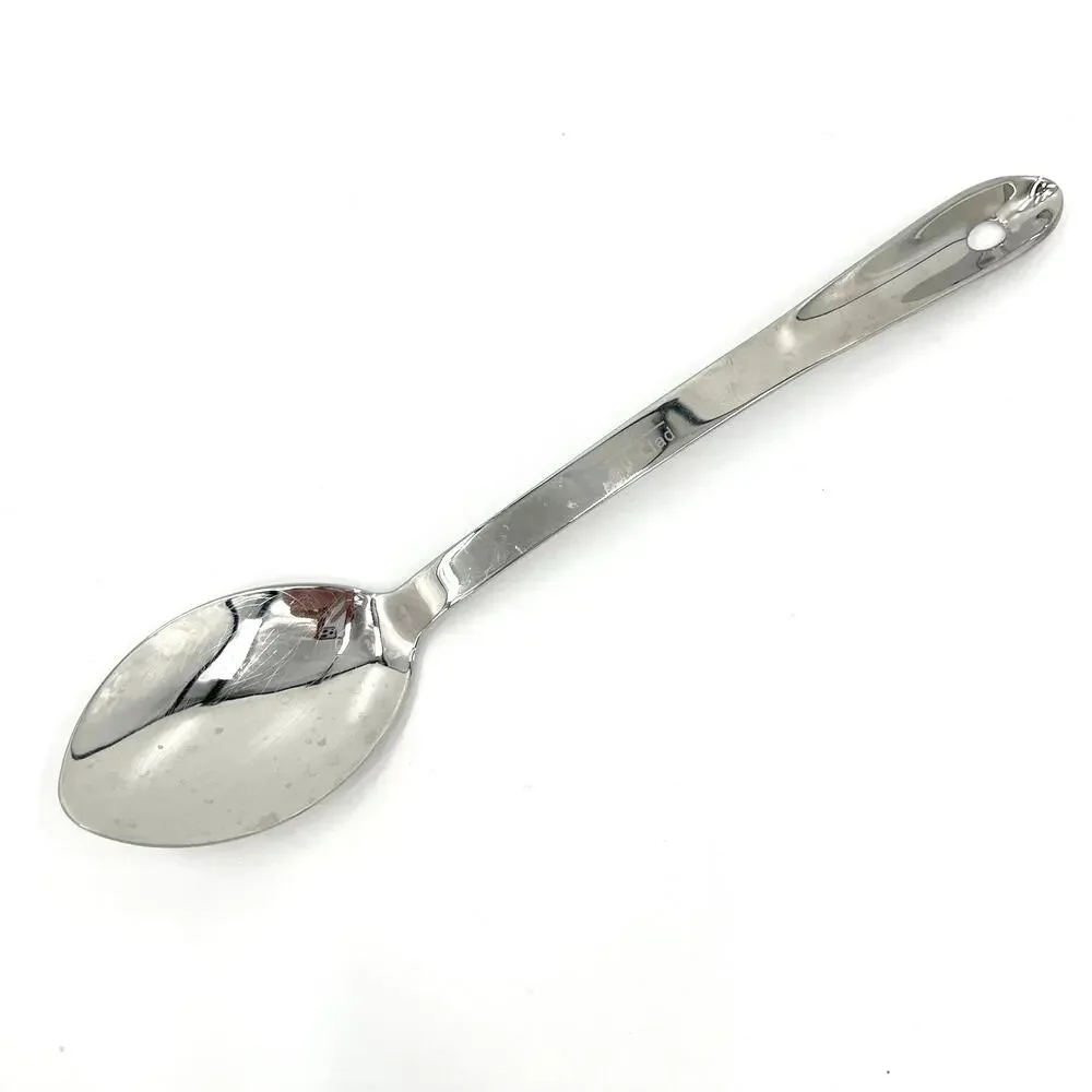 All-Clad long stainless steel serving spoon